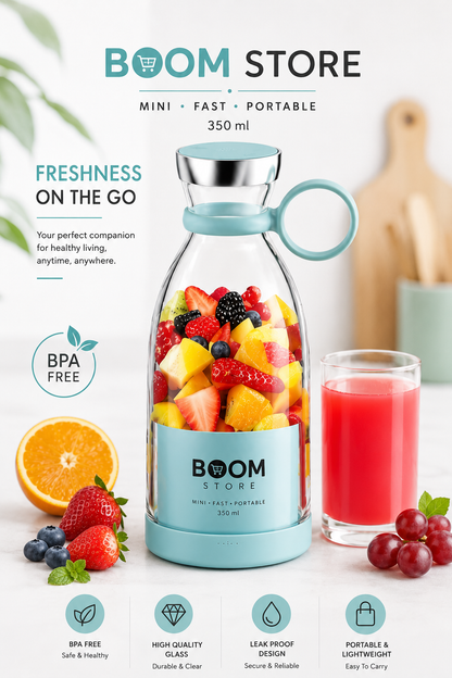 Portable Juicer & Blender Bottle