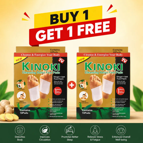 🌿 Kinoki Cleansing Foot Patches 👣✨